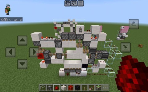 我的世界手机版自动门怎么做