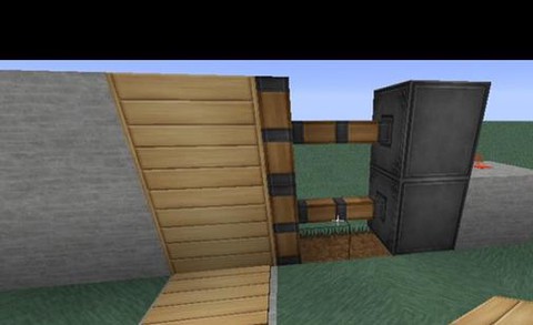 我的世界手机版自动门怎么做[图1]